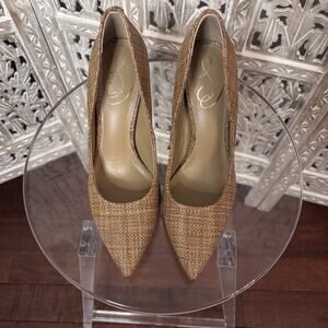 Sam Edelman Women's Hazel Textured Stiletto Heel Pumps Size 7.5